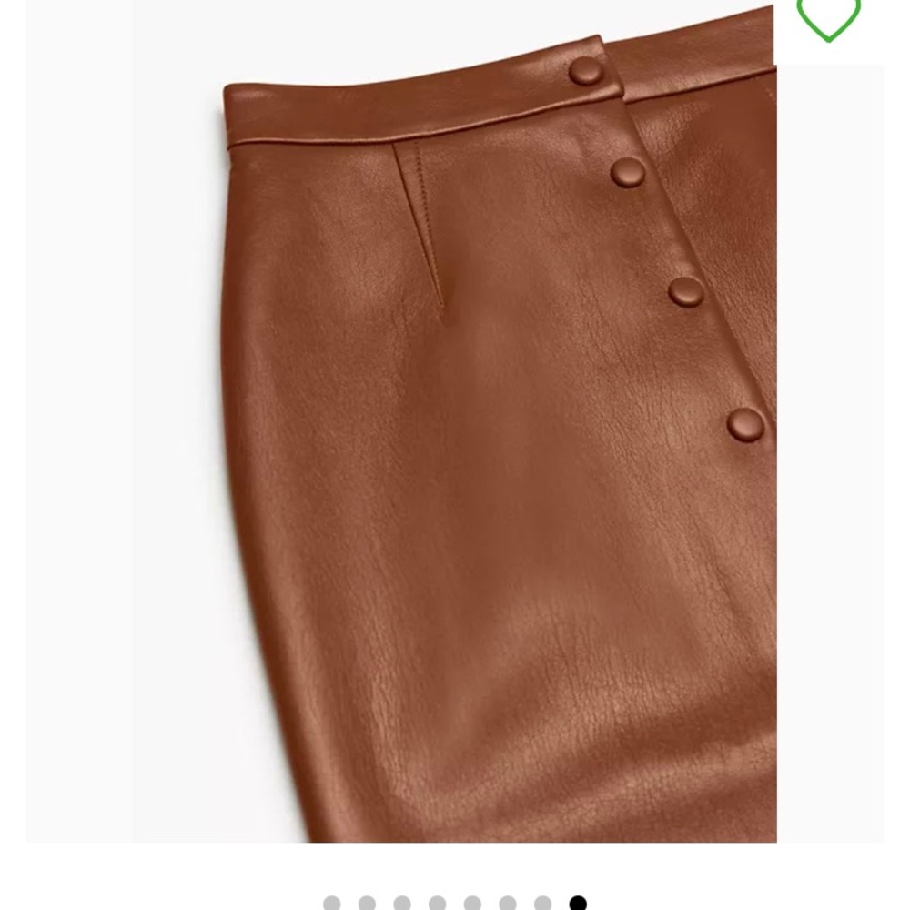 Wilfred Manor Skirt #110869 Size 8, color cognac